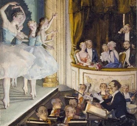 Russian ballet, 1930